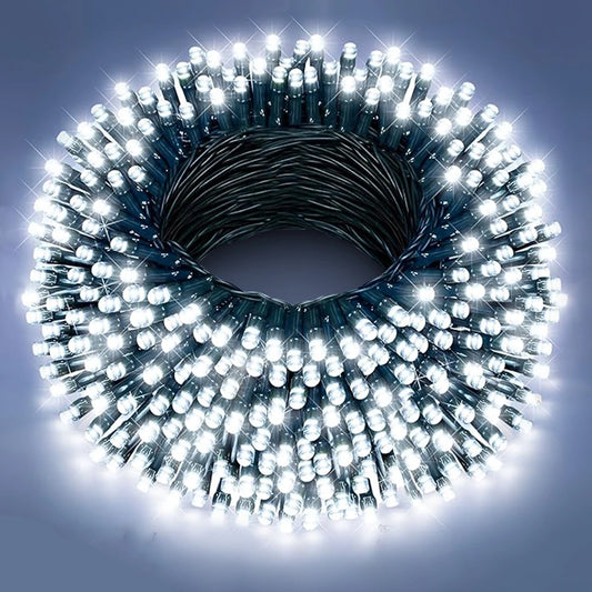 328FT-33FT LED String Christmas Light 100-1000 Lights Outdoor Waterproof Fairy Garland Lights Party Halloween Decorations Lights