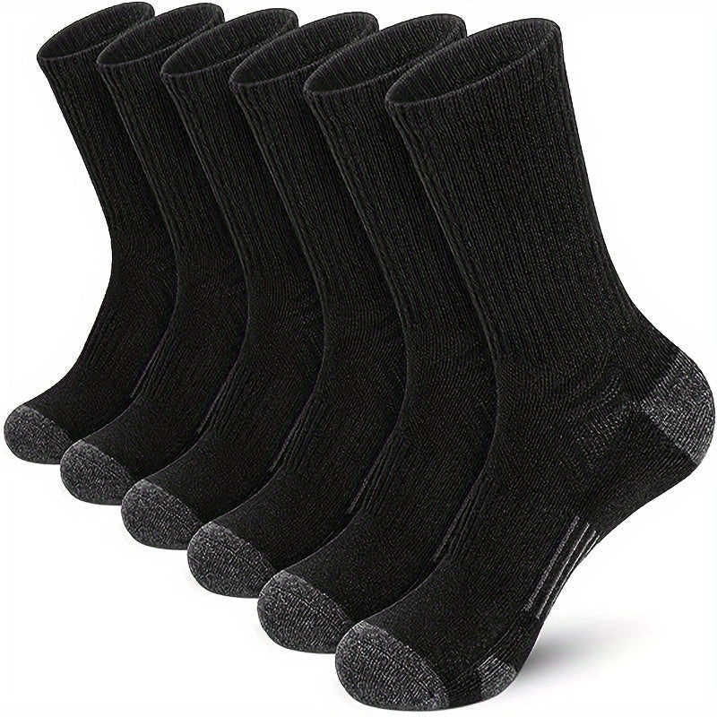 10/20 Pairs Elastic Socks, Mid-calf Sports Socks For Spring, Summer And Autumn, Men's Solid Color Stockings Running Socks, Versatile Casual Socks